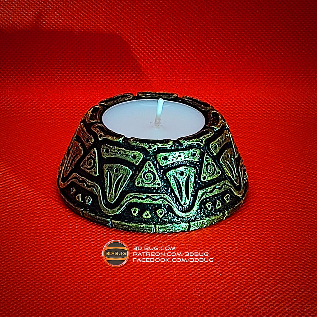 Tealight Holder 002 3d model