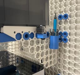 Multiboard AMS Shelf Plate Holder 3d model