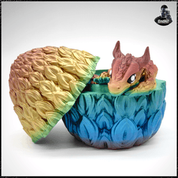Immortal Dragon Egg 3d model