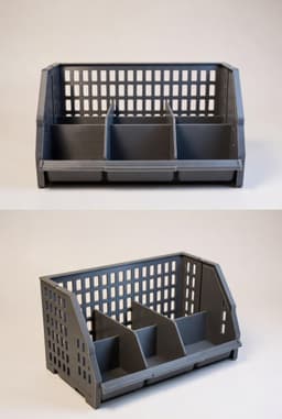 Modular Jewelry Organizer Base 3d model