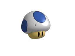 Cute Mario Mushroom 3d model