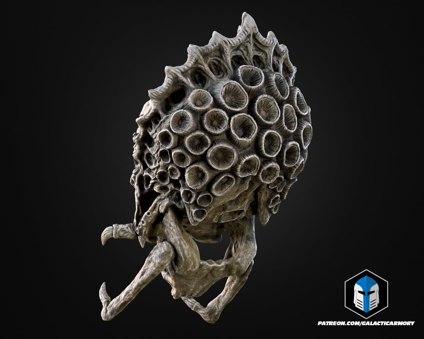 Predator Skull Trophy - 3D Print Files 3d model