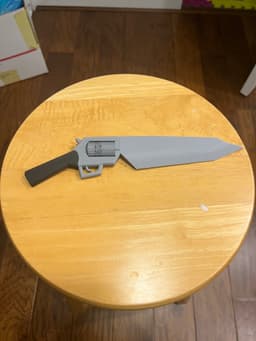 Final Fantasy MTG Gunblade Life Counter 3d model