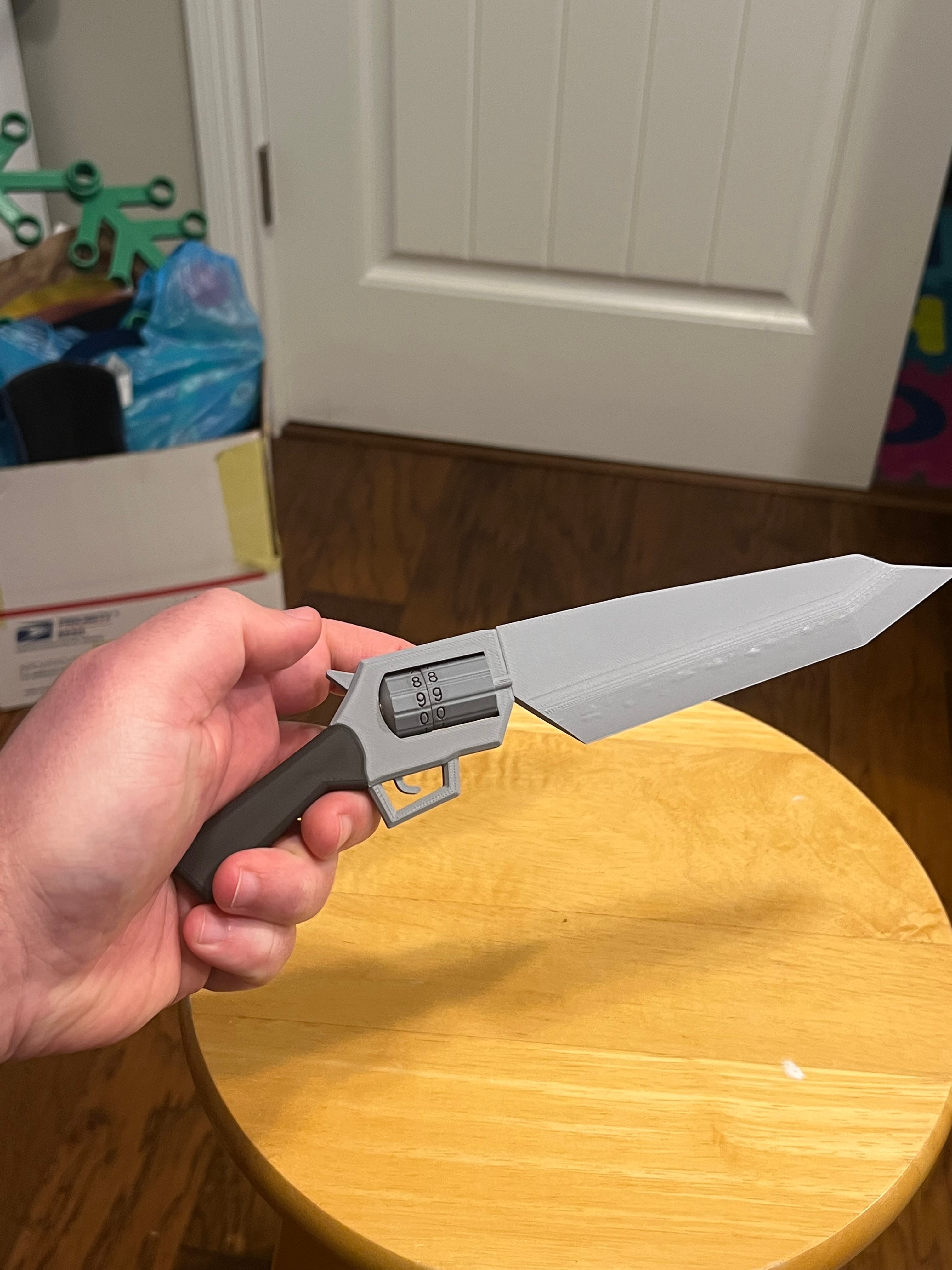Final Fantasy MTG Gunblade Life Counter 3d model