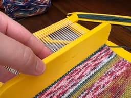 Pocket Loom Weaving Kit 7"x7" 10-dent 3d model