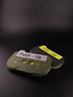 Set / Rep Counter - Analog Exercise Tracker 3d model