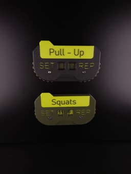 Set / Rep Counter - Analog Exercise Tracker 3d model