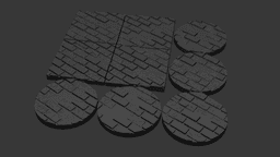 Baseplates Collection (DND / TTRPG) 3d model