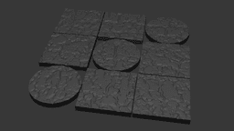 Baseplates Collection (DND / TTRPG) 3d model