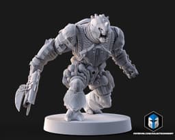 1:48 Scale Brute Miniatures - 3D Print Files 3d model