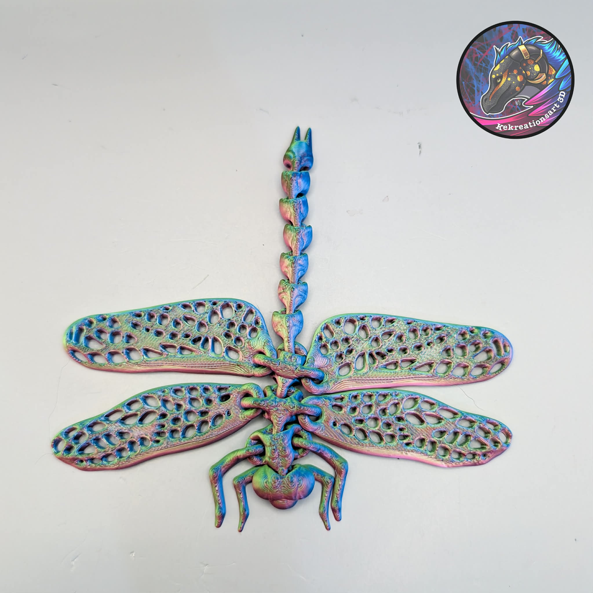 flexi dragonfly 3d model