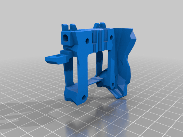 Stealthburner CW2 Mosquito BLTouch assembly 3d model