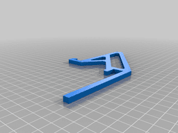 Funko Pop! stadium shelf brackets 3d model