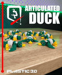 Articulated Duck 3d model