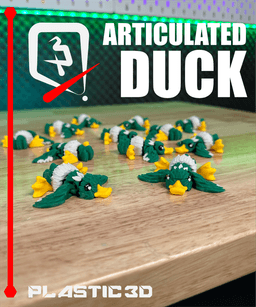 Articulated Duck 3d model