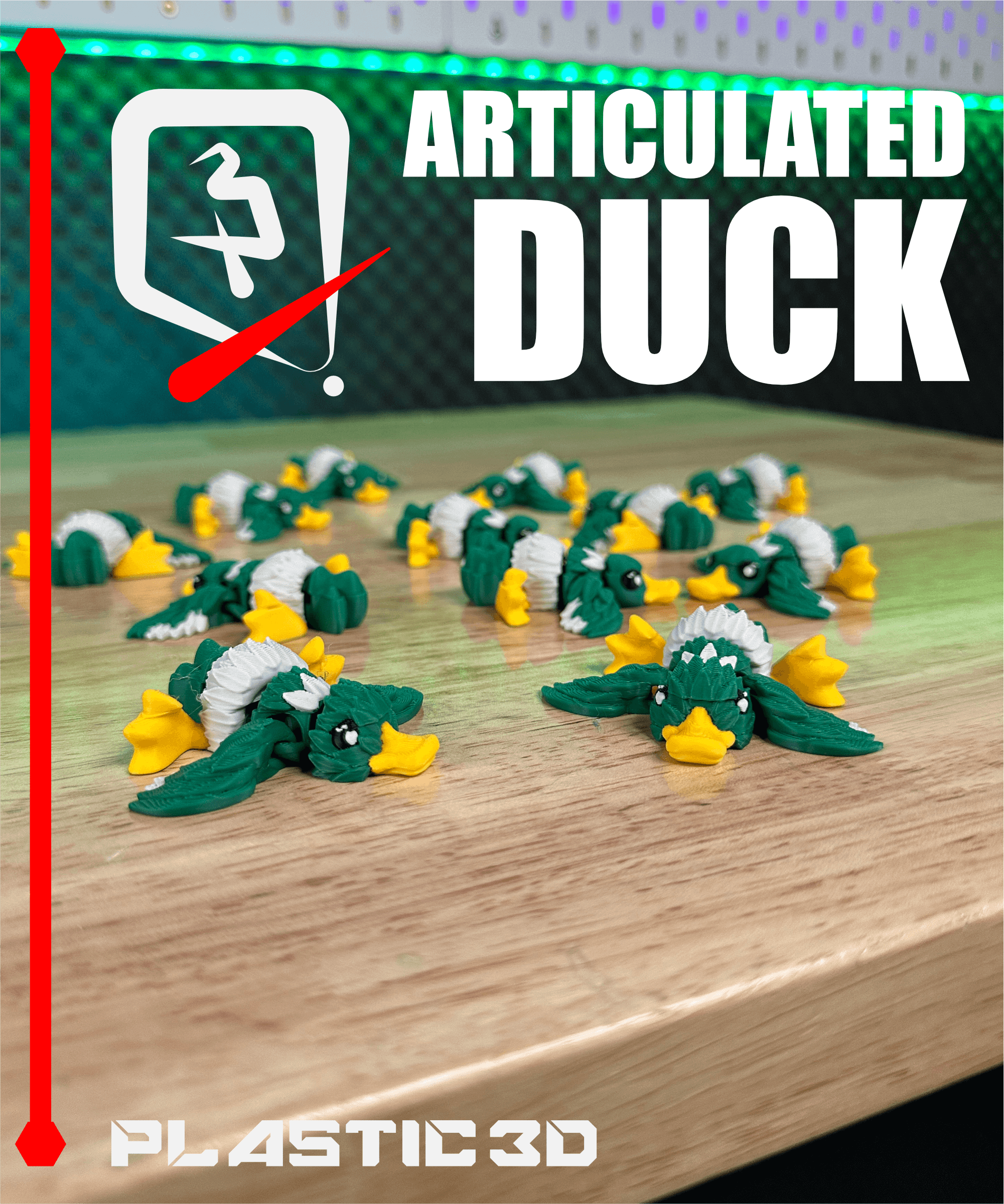 Articulated Duck 3d model