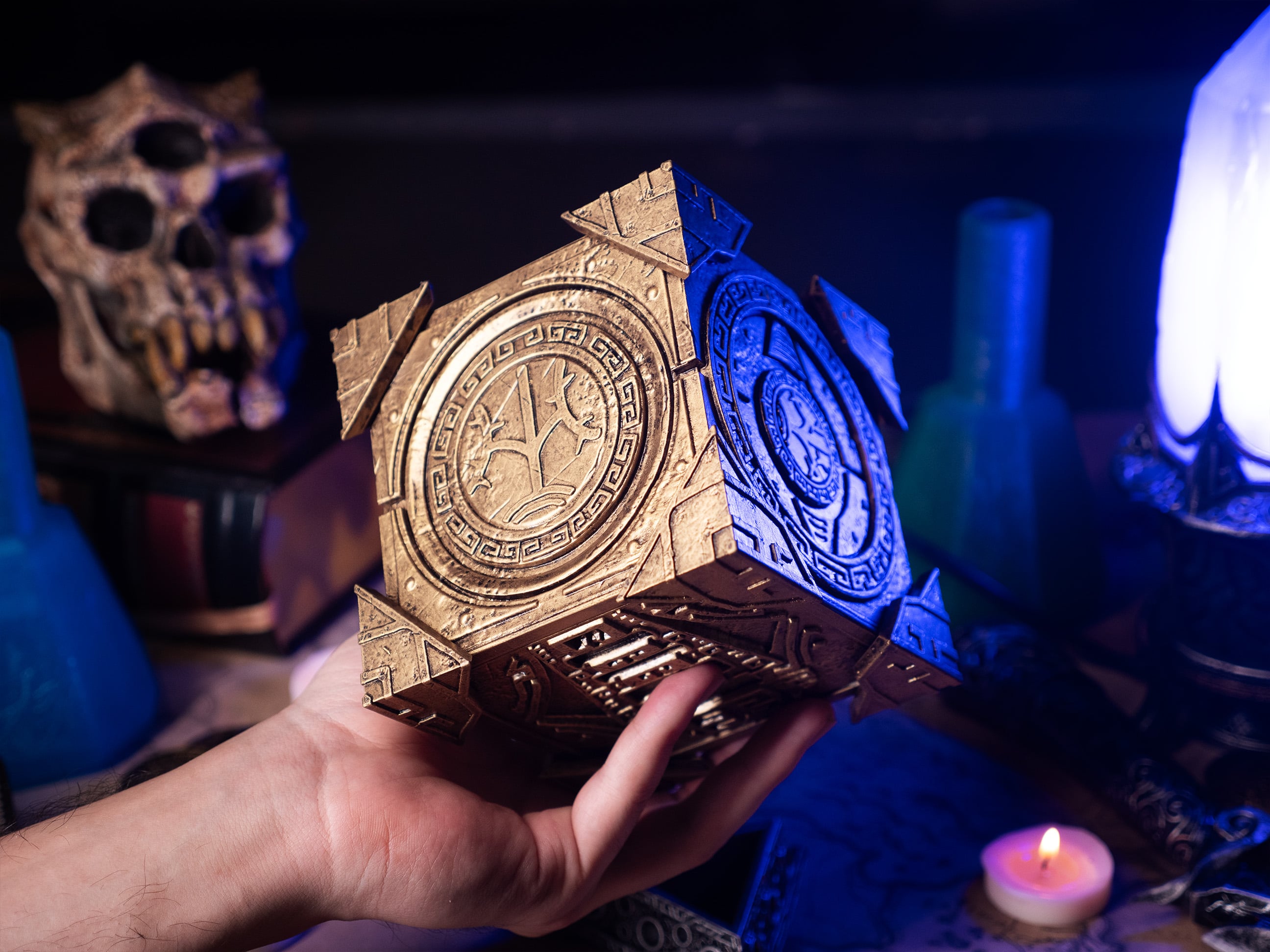 Dwemer puzzle Cube - skyrim 3d model