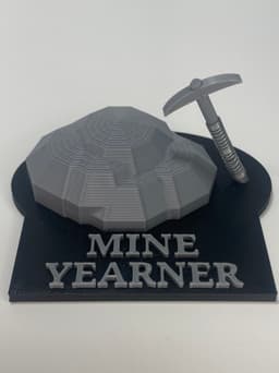 Mine Yearner Pickaxe Fidget Toy 3d model