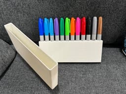 sharpie holder 12 pack.stl 3d model