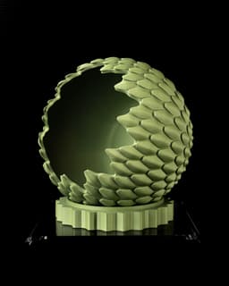 Dragonscale Planter Pot 02 by MODERN MACHINE 3d model