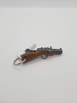 Bolt Action Rifle Keychain 3d model