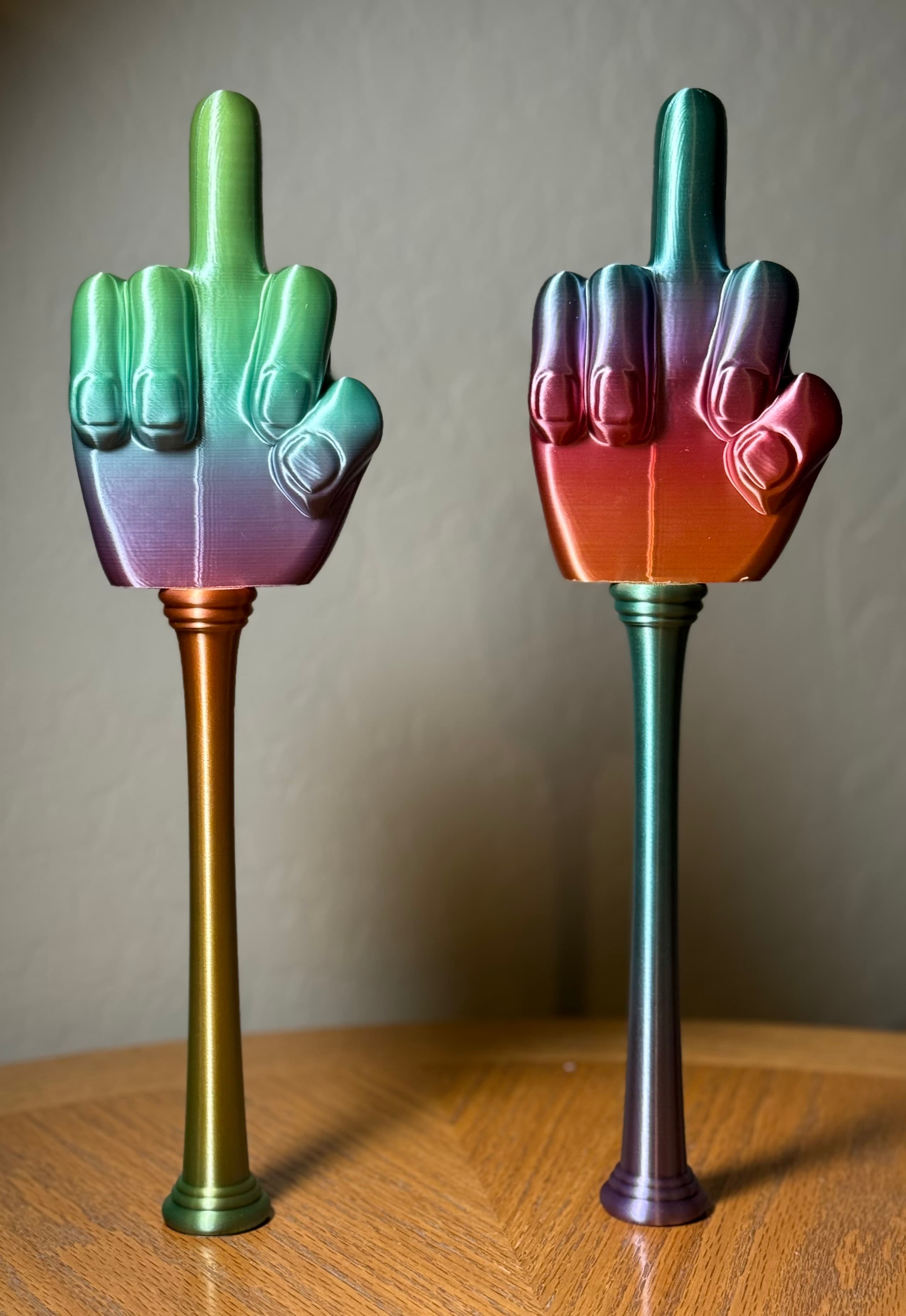 Made some for friends, love it for the snarkiness.
Have you thought about a “hang loose” variant?