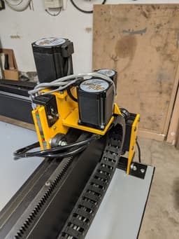 MillRight Mega V Z switch mount 3d model