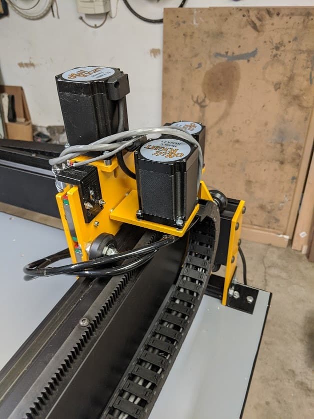 MillRight Mega V Z switch mount 3d model