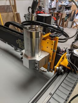 MillRight Mega V Z switch mount 3d model
