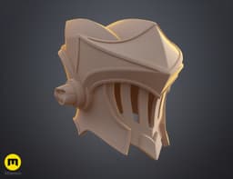 Female Goblin Slayer's Helmet 3d model