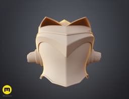 Female Goblin Slayer's Helmet 3d model
