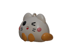 Cute Beige Cat Winking 3d model