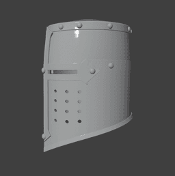 Crusader Helm 3d model