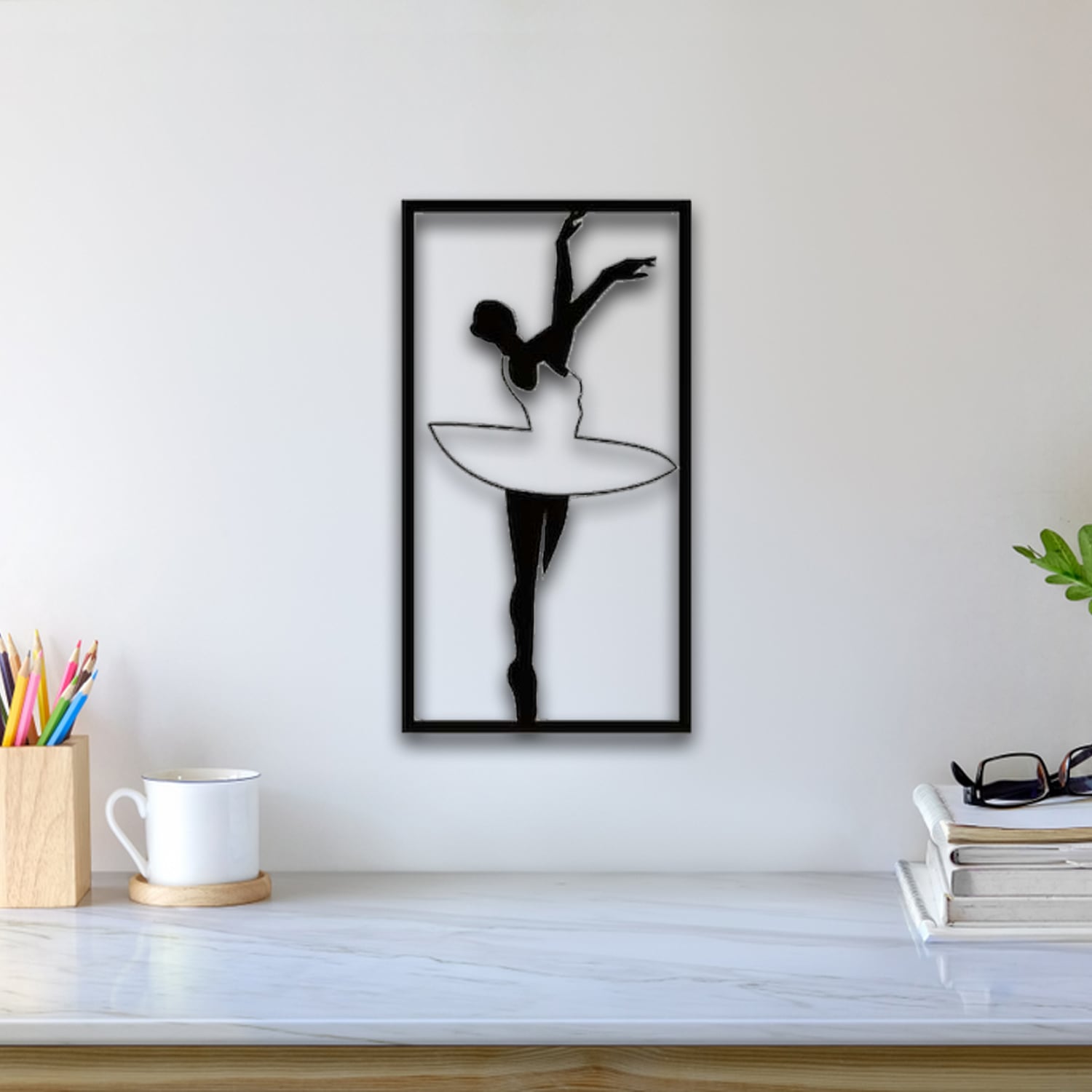 Ballerina Wall Art 3d model