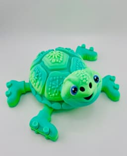Turtle Roller Skate Flexi 3d model
