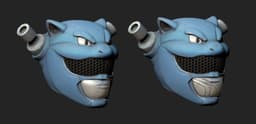Poke Ranger Blastoise 3d model