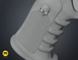 Plasma pistol - Drogos Reclamation 3d model