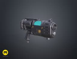 Plasma pistol - Drogos Reclamation 3d model
