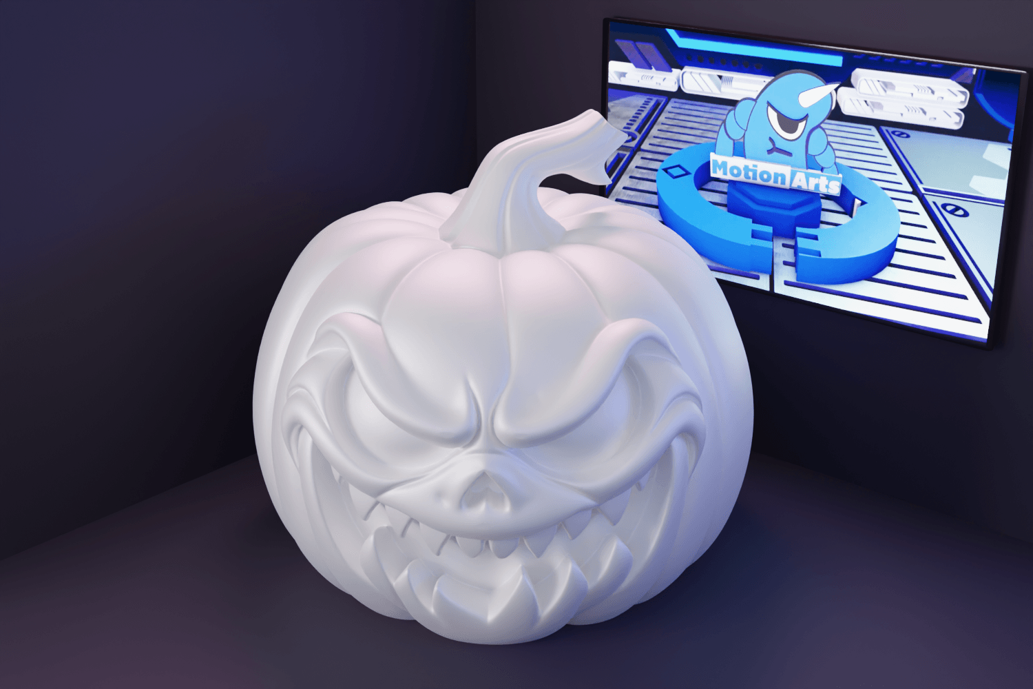 Halloween Abobora.stl 3d model