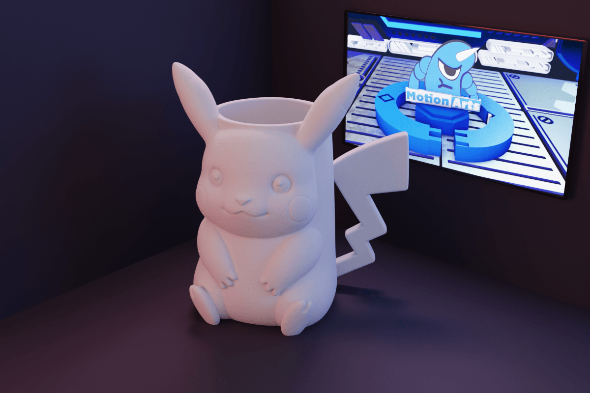 caneca Pikachu.stl 3d model