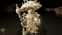 Isao Rootshadow of the Mycōjin 3d model
