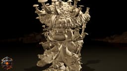 Isao Rootshadow of the Mycōjin 3d model