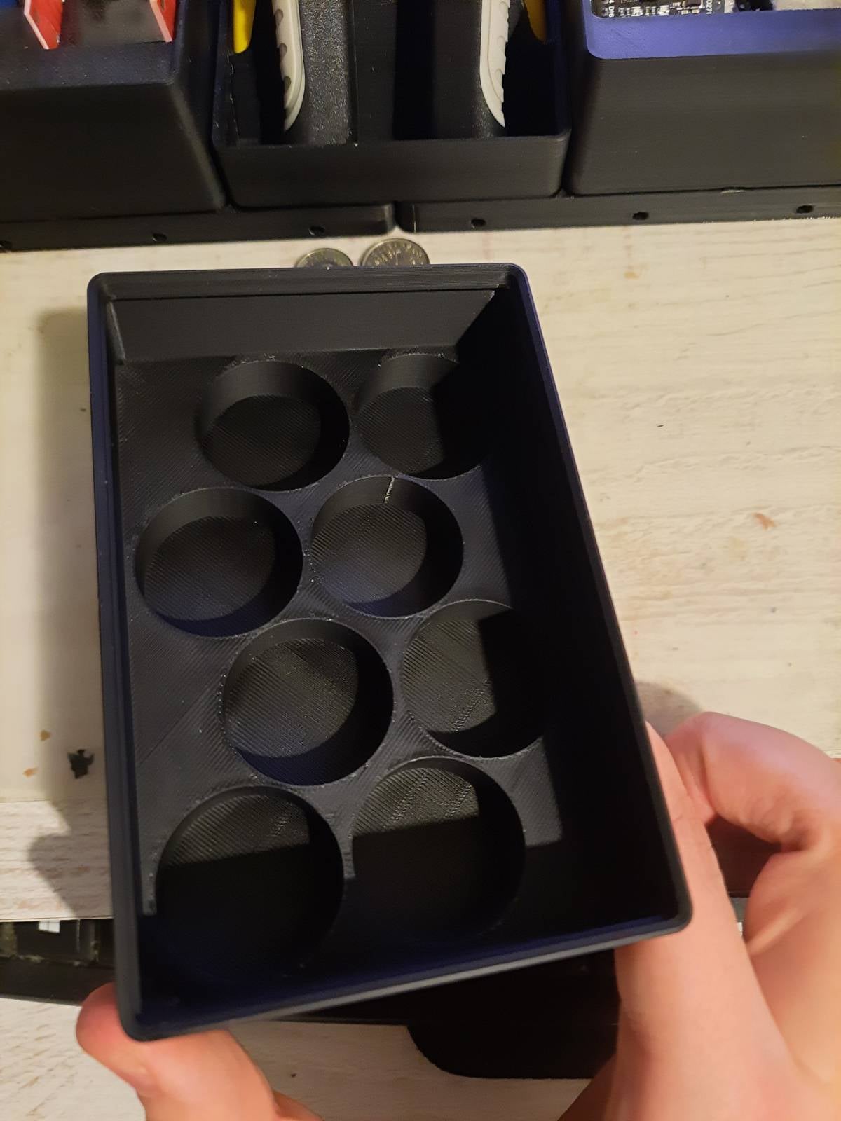gridfinity dense revell paint holder.step 3d model