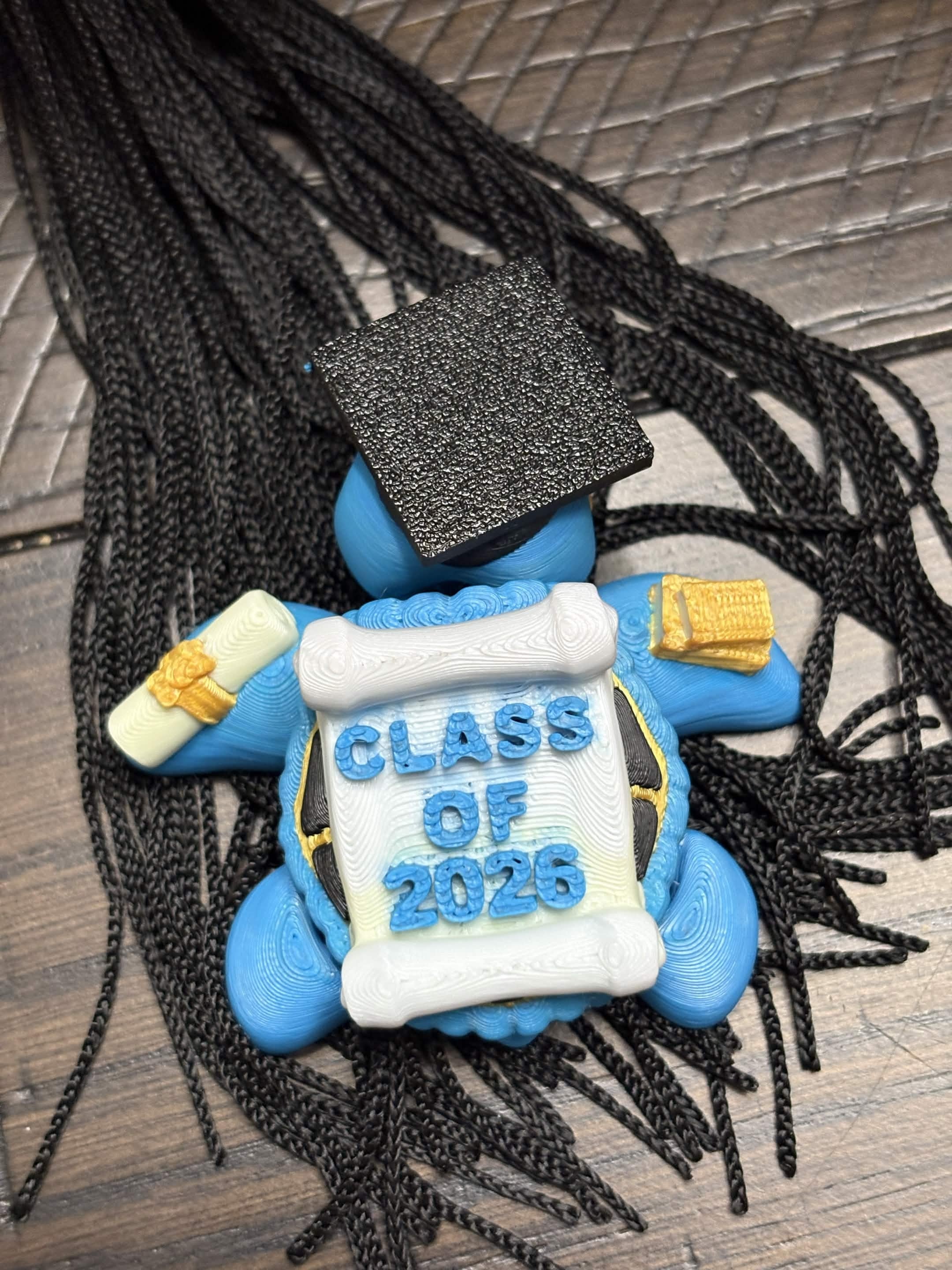 2026 Graduation Turtle 3d model