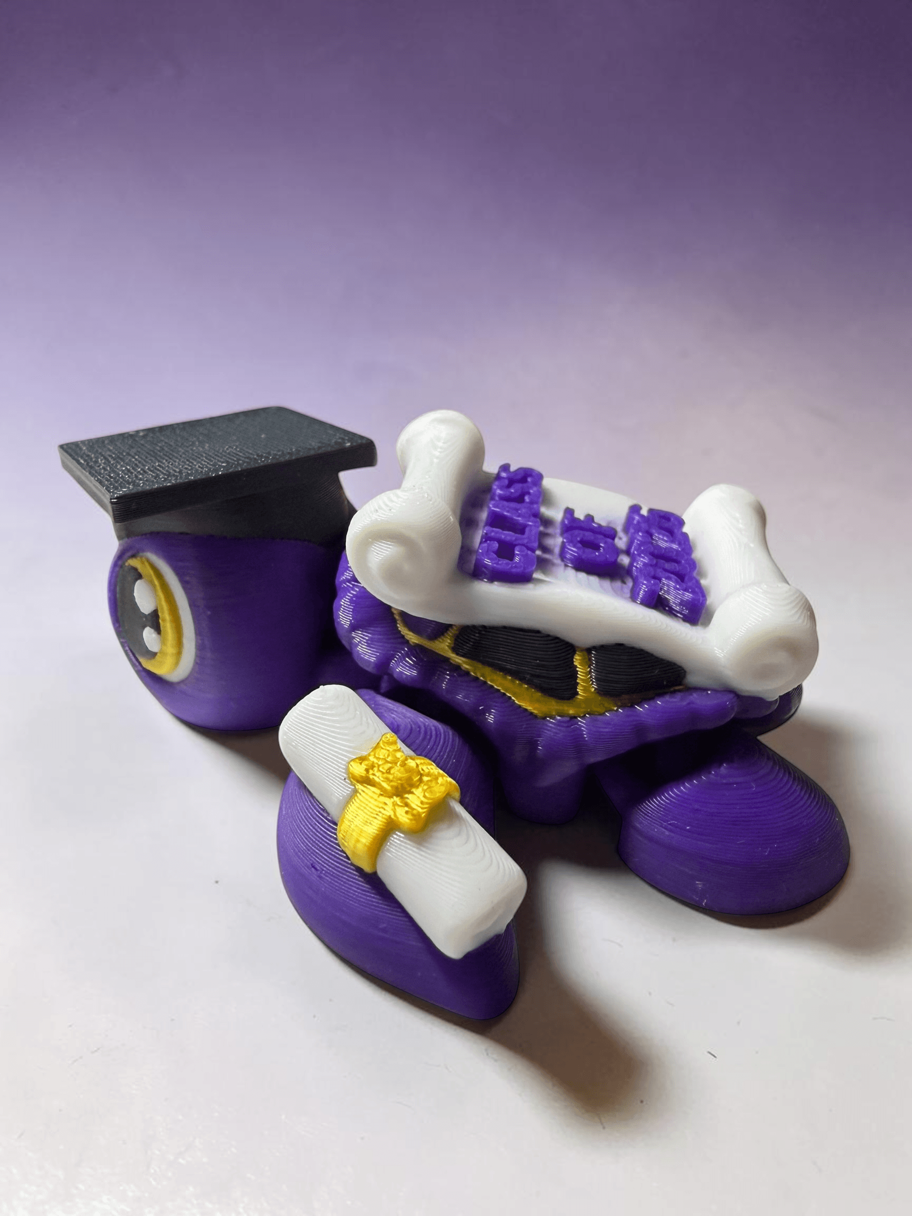 2026 Graduation Turtle 3d model