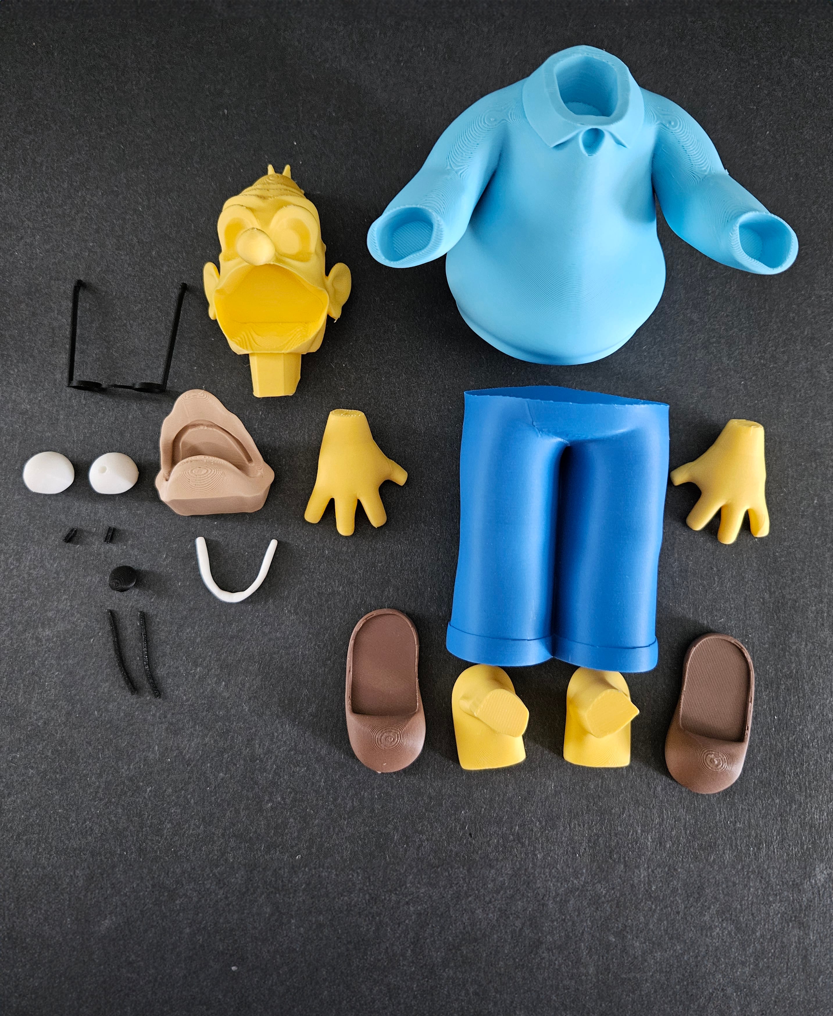 Grandpa Abe Simpson 3d model