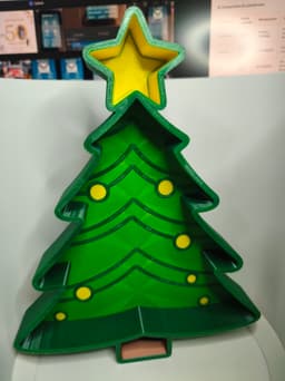 Multi‑Purpose Christmas Tree Tray (3 Sizes) 3d model