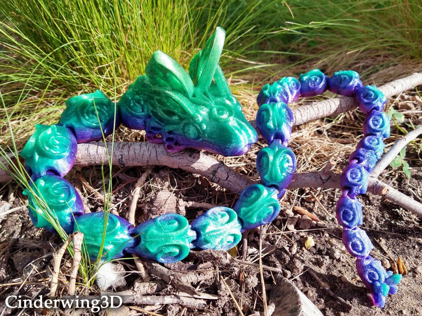 Butterfly Snake 3d model