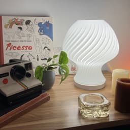 Mushroom Blob Twist Lamp 3d model
