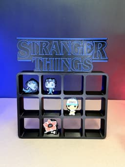 ESPOSITORE STRANGER THINGS KINDER JOY 3d model